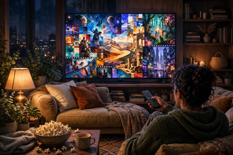 How to Choose What to Watch: A Beginner's Guide to Streaming in Pakistan 1 Person choosing what to watch on TV