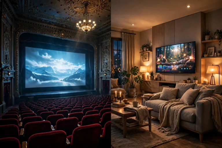 Cinema vs Streaming: Which Is Better for Movie Lovers? 4 Cinema theater versus streaming at home